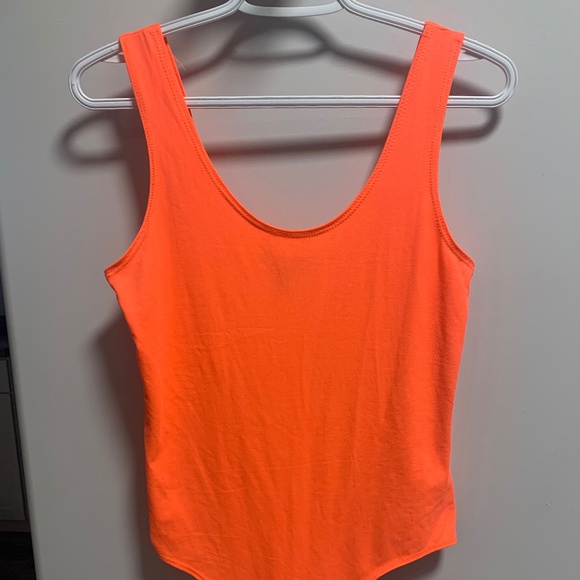 Streetwear Society Neon Coral Bodysuit - Picture 1 of 3